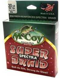 Mccoy Fishing Super Spectra Braid 150yd 30lb Mean Green Md#: 40030