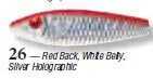 L&S Mirrolure-Sinker 1/2 Red/White/Silver Scales-img-0