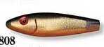 Mirrolure / L&S Bait L&S Mirrolure-Sinker 1/2 Black/Orange/Gold Scales Md#: 52MR-808