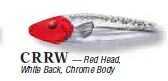 Mirrolure / L&S Bait She Dog 1/2 4in Red Head/Chrome Md#: 83MR-CRRW