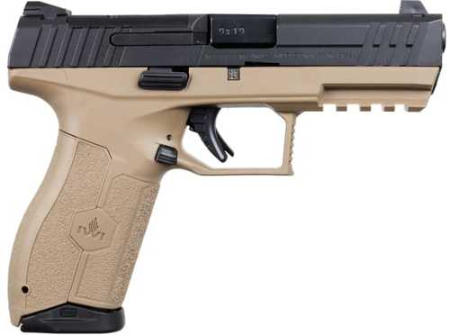 IWI Masada Semi-Auto Pistol 9mm Luger 4.1" Barrel 1-17Rd Mag Front Rear Dot Sights Flat Dark Earth Polymer Finish