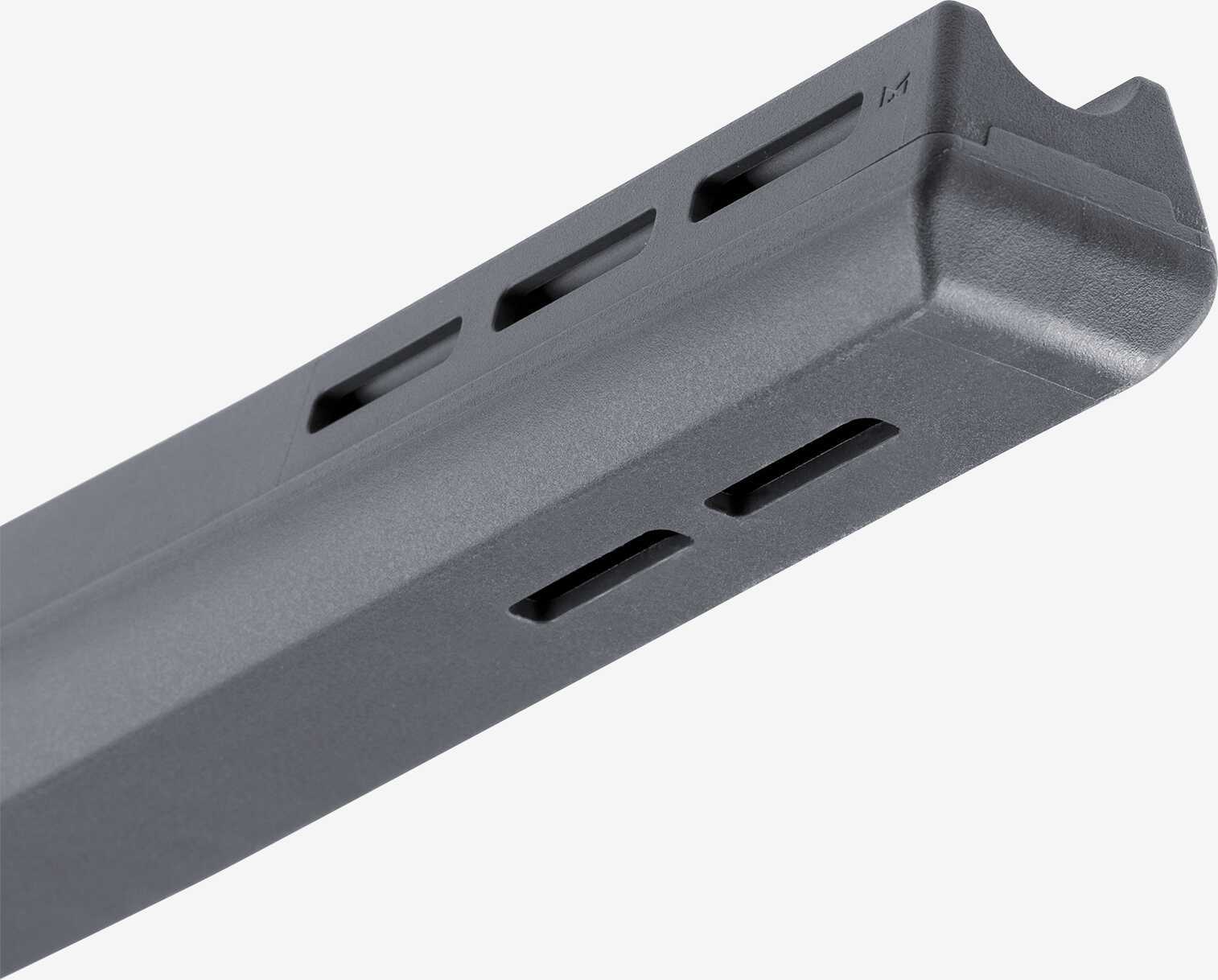 Magpul Mag931-Gry Hunter American Short Action Stock Ruger Reinforced Polymer/Anodized Aluminum Gray M-LOK Slot