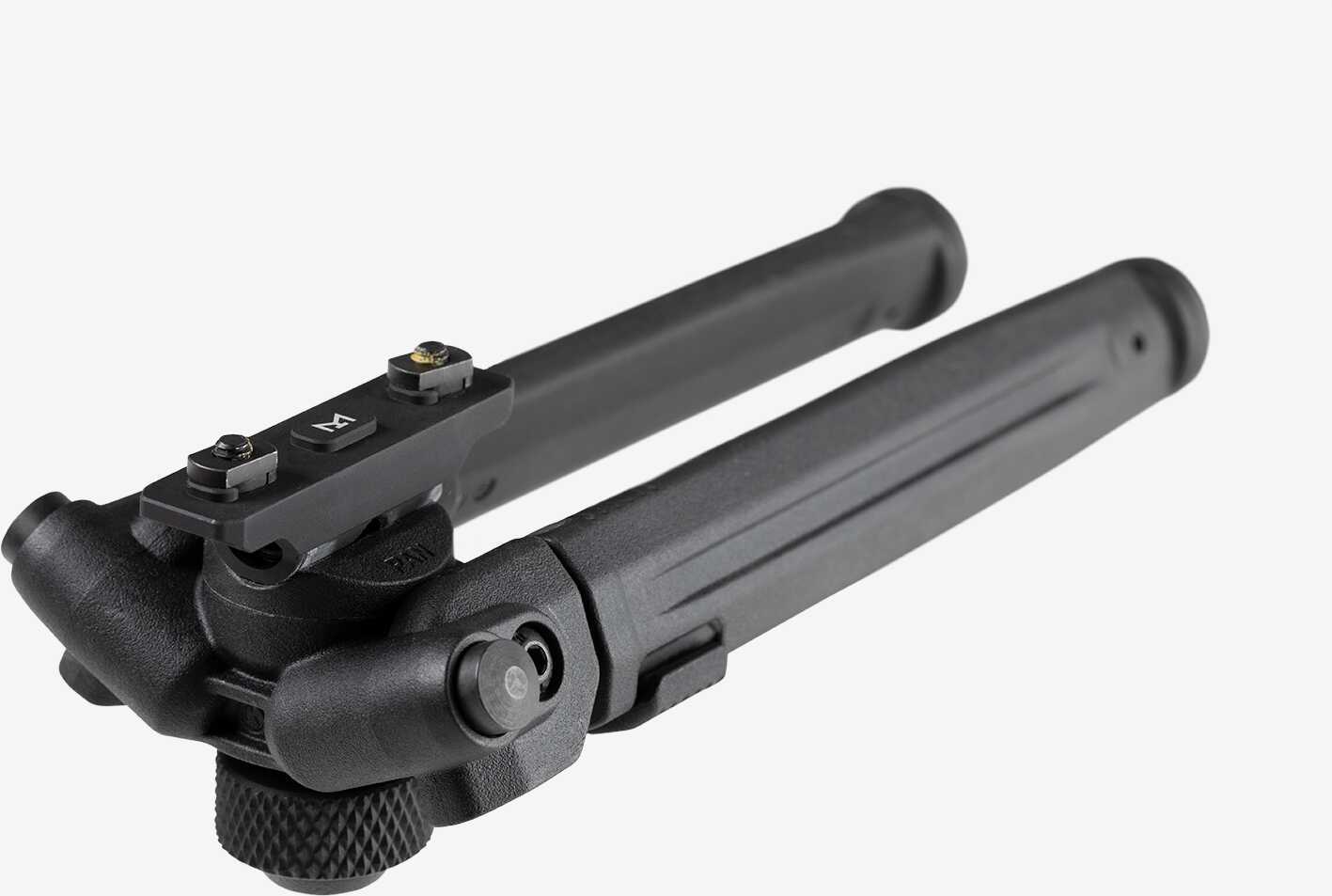 Magpul Industries Bipod for M-LOK Black Finish Hard anodized 6061 T-6 Aluminum Fits Style rails 6.3" -10.3" Length