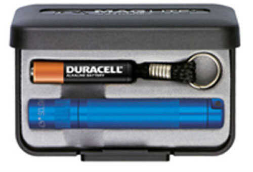 Maglite MAG Solitaire 1-Cell AAA Flashlight Blue - Presentation Box Includes key lead & battery High-intensi K3A112