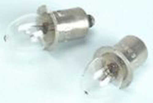 Maglite MAG White Star Krypton Lamps 5 C & D-Cell - 2 per package To be used with alkaline batteries only LWSA501