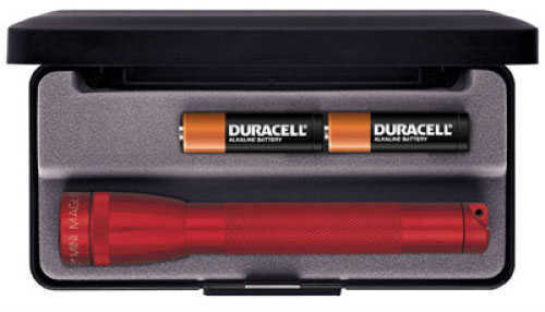 Maglite Mini 2-Cell AA Flashlight Red, Presentation Box
