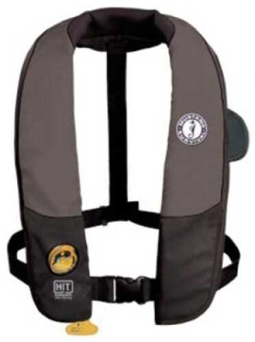 Mustang Survival PFD Auto Hydrostatic Deluxe Carbon/Black Adult w/HIT Md: MD3183-188