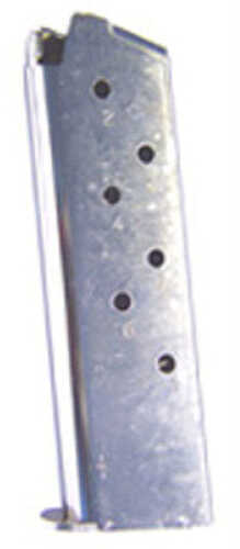 Mecgar Magazine 45 ACP 7Rd Fits 1911 Nickel MGCG4507N