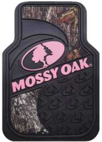 Click to see larger image. Signature Products Group SPG Apparel Mossy Oak Floormats Breakup W/ Pink MFM4105
