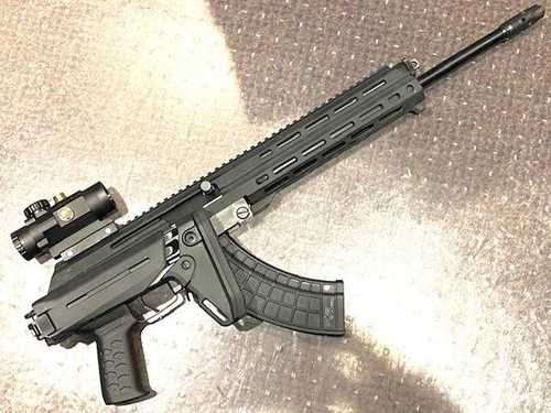 M+M M10X-Z Semi-Auto Rifle 7.62x39mm 16.5" Barrel Standard Handguard (1)-30Rd Mag OD Green Finish
