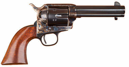 Cimarron Model P Revolver 4.75" Barrel 357 Magnum Case Hardened Frame Old Charcoal Finish 1- Piece Walnut Grip Pistol Md: MP502C00