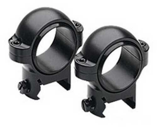 Burris Signature Zee Rings 1 in. Medium Gloss Black Pair Weaver Style
