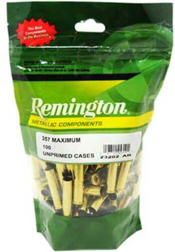 Remington 357 Maximum Unprimed Pistol Brass 100 Count