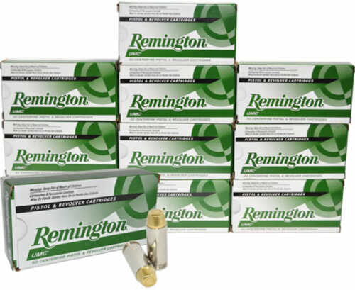 10mm 180 Grain FMJ 500 Rounds Remington Ammunition