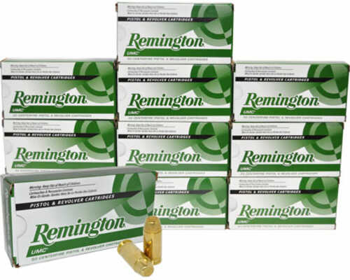 40 S&W 165 Grain FMJ 500 Rounds Remington Ammunition