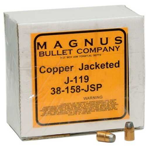 Magnus 38/357 Caliber .357 Diameter 158 Grain Jacketed Soft Point 250 Count