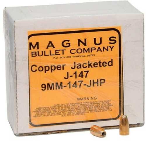 9mm .355 Diameter 147 Grain Jacketed Hollow Point-img-0