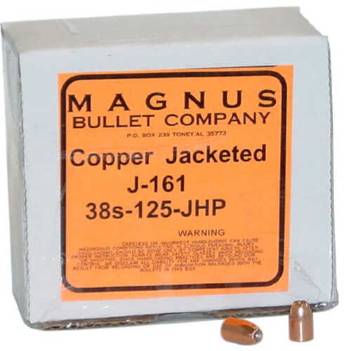 Magnus 38 Super .356 Diameter 125 Grain Jacketed Hollow Point 250 Count