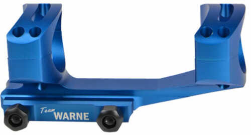 Warne Gen 2 Extended Skeletonized 1" AR Mount (Skel) Blue