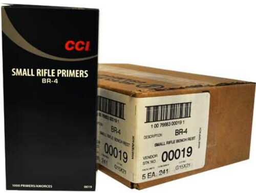 CCI BR4 Small Rifle Bench Rest Primer 5000 Count Case