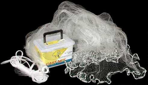 American Maple Ahi Cast Net 6Ft Clear Mono 3/4Lb 3/8In-img-0