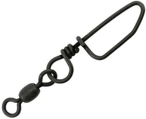 AFW / Hi-Seas Afw Coastlock Snap Swivels #7 24Pk Black 75Lbs