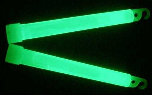 American Maple Glow Stick 2In 2Pk Green W/Rod Tip Clip On 50Ea In Pop Box-img-0