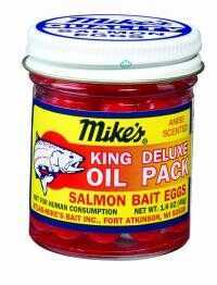 Atlas / Mikes Bait Atlas-Mikes Salmon Eggs 1.6oz King Deluxe Oil pk. Red/Anise 1006