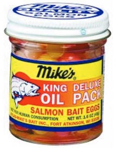 Atlas / Mikes Bait Atlas-Mikes Salmon Eggs 1.6oz King Deluxe Oil pk. Assorted 1031