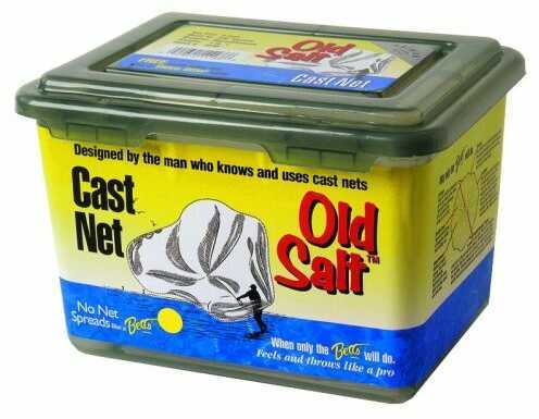 Betts Old Salt Cast Net 8ft Clear 1Lb 3/8In Mesh