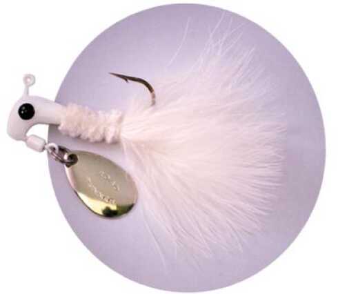 Blakemore Lure / Tru Turn Road Runner 1/16oz Marabou White/White Per 12 1002-001