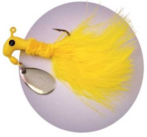 Blakemore Lure / Tru Turn Road Runner 1/8oz Marabou Yellow/Yellow Per 12 1003-002