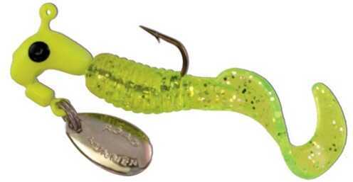 Blakemore Lure / Tru Turn Road Runner 1/16oz Curl Tail Chartreuse/Chartreuse Per 12 1602-062
