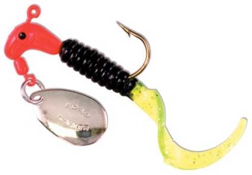 Blakemore Lure / Tru Turn Road Runner 1/16oz Curl Tail Red/Black/Chart Per 12 1602-086