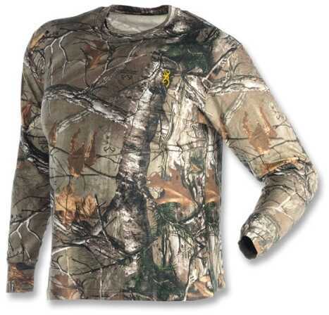 Browning Wasatch T-Shirt L/S RTXT L Cotton/Poly 3011262403