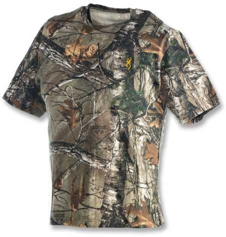 Browning Jr Wasatch T-Shirt S/S RTXT S Cotton/Poly 3011362401