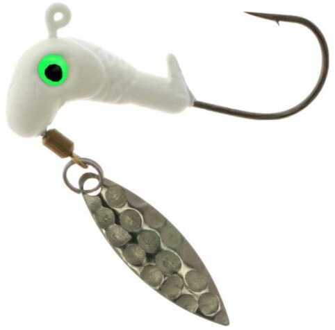 Blakemore Lure / Tru Turn Barbed Glow Jigheads 1/16Oz 4Pk Ni Wil White/Lum Model: 382-501