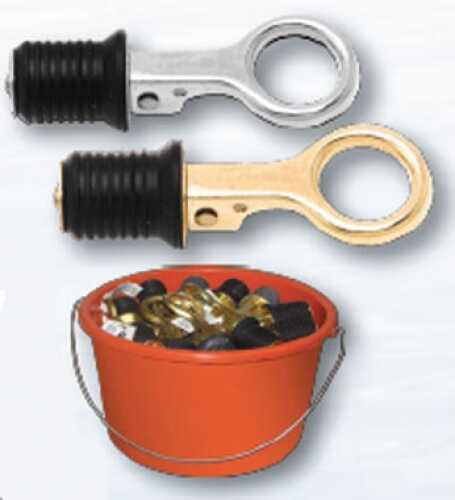 Boatersports Sports Drain Plug Bucket 48/Bucket Snap Type 1in Brass 54840