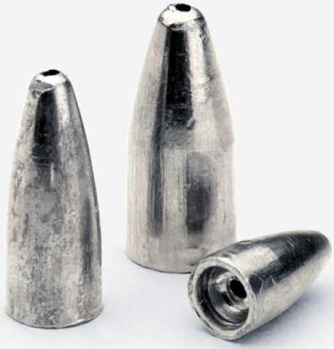 Bullet Weights Worm Lead Black 1/2 12packs/box 7 per Bag BWPB12