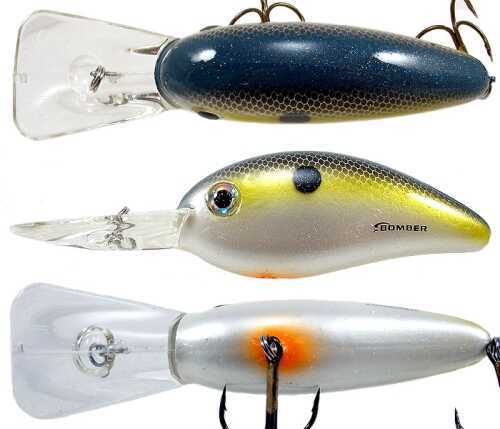 Pradco Lures Bomber Square Lip Fat Free Shad 1/2oz 2-1/2in 8ft-10ft Foxy BDSL6FFS