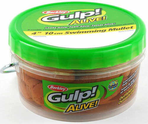 Berkley Gulp Alive Swim Mullet - Pint 4in Chartreuse Md#: GAPSM4-CH