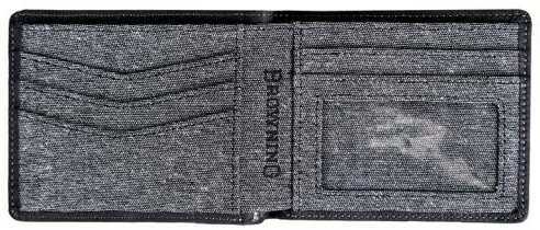 Browning Wallet Black Leather Bi-Fold Model: 1B222619