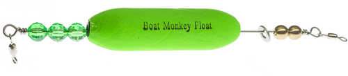 Boat Monkey Float 3 1/2in Grande Cigar Green-img-0