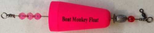Boat Monkey Float 2 3/4in Popper Pink BMP-03