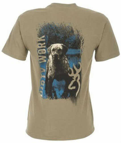 Signature Products Group SPG Apparel Browning Muddy Dog Tee S/S Prairie Dust Md#: BRD1043219XL