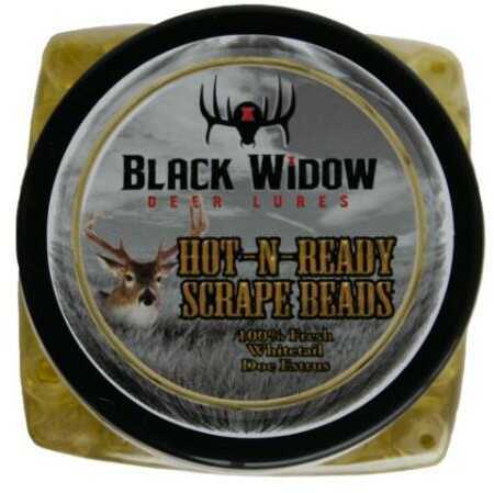 Black Spider Widow Deer Lure Hot-N-R Eachdy Scent Beads 6 Oz Model: S0458