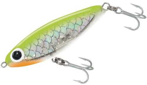 B&L Bait Company & L Paul Browns Soft Dine 2 5/8In 3/8Oz Chartreuse/Silver SD-91