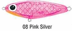 B&L Bait Company Paul BrownS Soft Dine Xl 3.25" 5/8Oz Pink Silver Model: SDXL-08