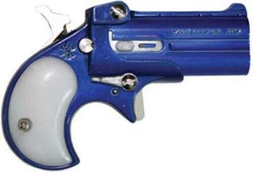 Cobra Pistol Derringer Standard 22 Long Rifle Royal Blue Frame White Grip C22RBP