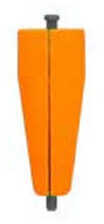Comal Floats Popping Split Weighted 3in Orange 12bx 87OR-3